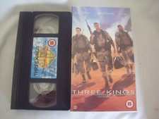 Three Kings - VHS PAL Video Tape 1999 Clooney Wahlberg Ice Cube VGC & Quick