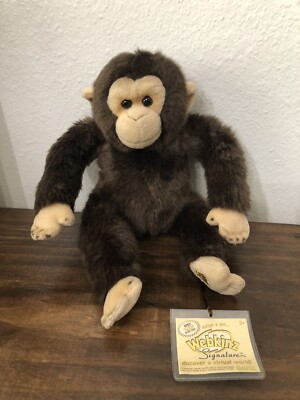 Ganz Webkinz Signature WKSS2007 CHIMPANZEE 11” Plush Stuffed Animal 
