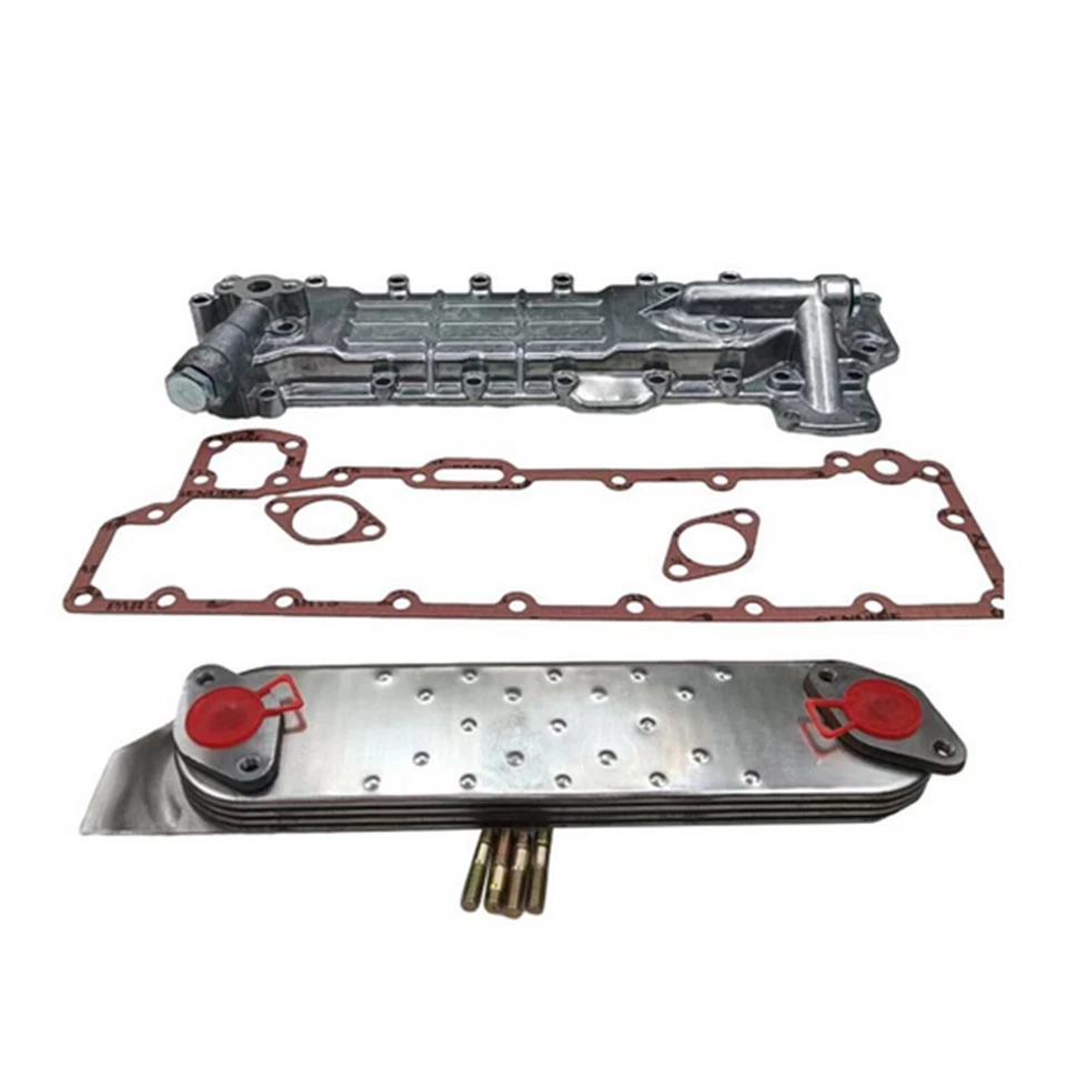 Oil Cooler Assy 8944496440 for Isuzu 4BG1 4BD1 Hitachi EX100-3C EX100-5 EX120-2 - Image 2 of 4