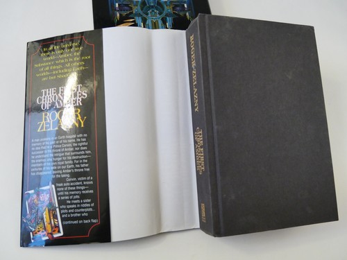 Complete Chronicles of Amber Vol 1 & 2 by Roger Zelazny Hardcover First SFBC Ed - Foto 11 di 18