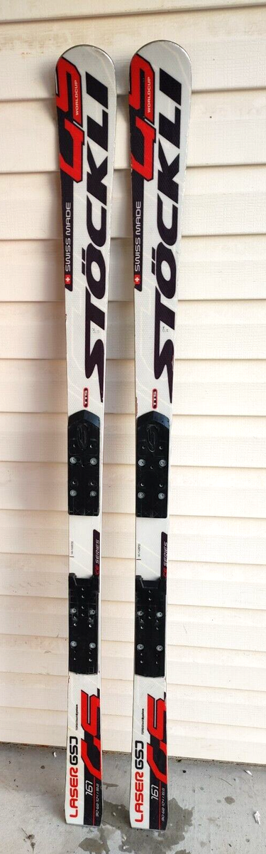Stockli World Cup Laser GSC Giant Slalom Junior Snow Skis No