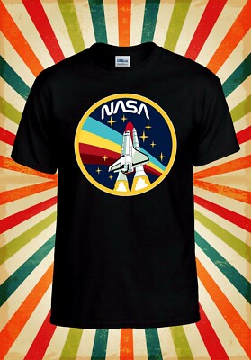 Nasa Space Logo lustig Retro cool Männer Frauen Weste Tank Top Unisex T-Shirt 2634
