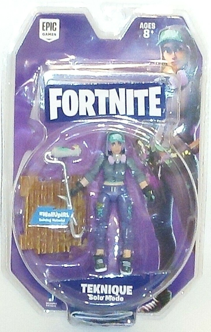 Купить Fortnite Teknique Solo Mode Action Figure Pack Jazwares