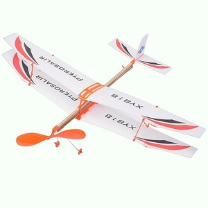rubber band powered glider