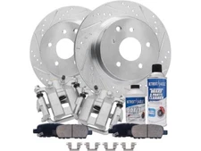 For 2005-2008 Infiniti G35 Brake Pad Rotor and Caliper Set Detroit Axle 58158NF