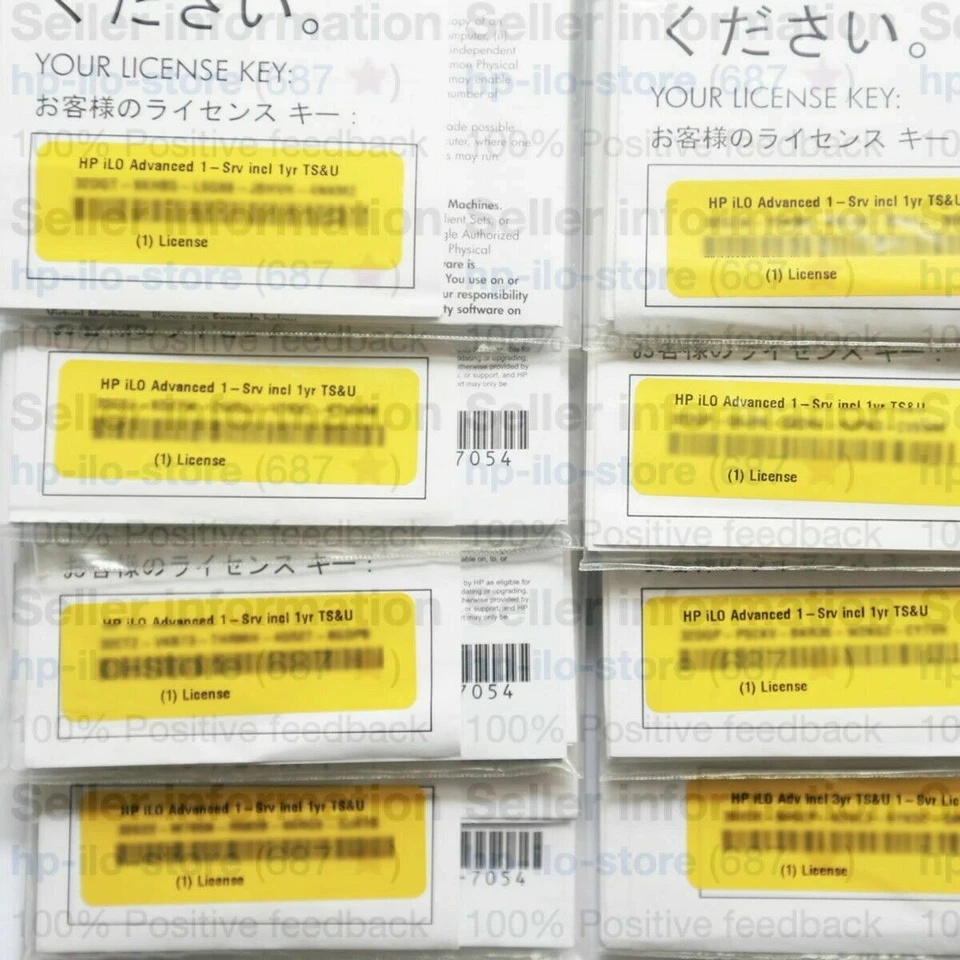 HP HPE Proliant & Microserver Gen7/8/9/10/11 ILO2/3/4/5/6 Advanced Lifetime Key - Immagine 2 di 4