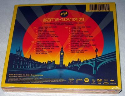 LED Zeppelin Celebration Day 2cd 1dvd for sale online | eBay