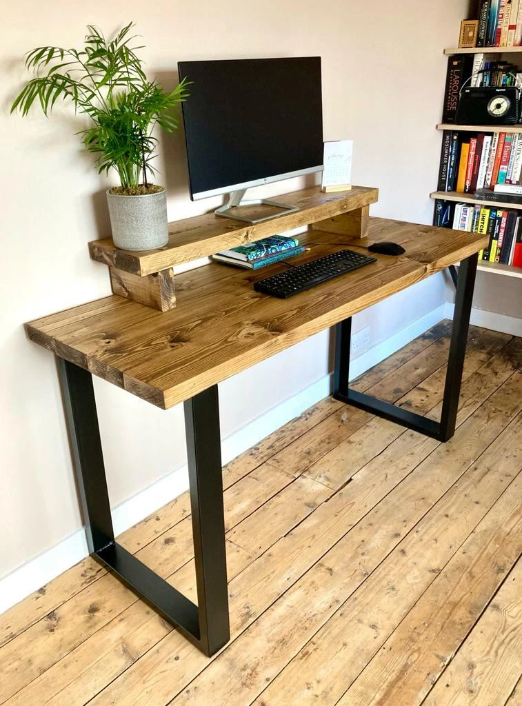 Industrial style computer desk deals