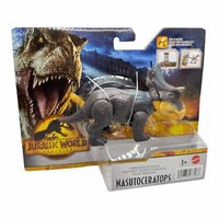 Jurassic World® Dominion Nasutoceratops Wilde Dinos Dinosaurier Actionfigur Neu