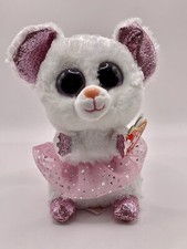TY Beanie Boos-NINA The Ballerina Mouse 6" New