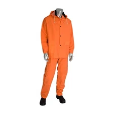 New Falcon Protective rainwear Premium Hi-Vis Three-Piece Rainsuit: Size 2XL