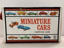 1966 MATTEL MINIATURE CARS Matchbox CARRYING CASE 2 Years Before HOT WHEELS