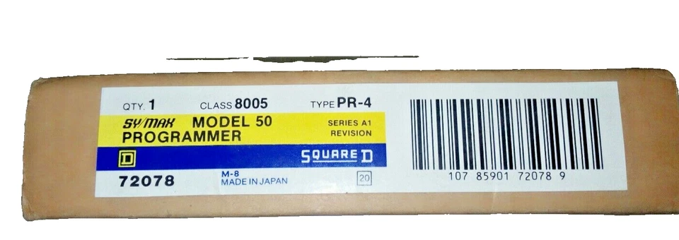 Programmatore Square D PR-4 Classe 8005 SY/MAX Modello 50 Serie A1. - Imagen 2 de 2