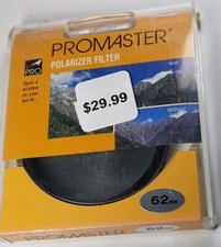 62mm Polarizer PL Glass Lens Filter Japan 62 mm Polarizing Promaster E62 E-62
