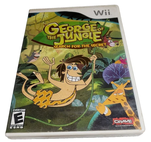 🔴George of the Jungle The Search for the Secret (Nintendo Wii, 2008) Complete