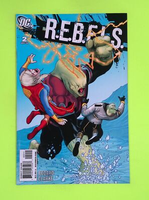 R.E.B.E.L.S. #2 Vol. 2 2009 DC Comics 1st App 7.0 Comic Book G65-88