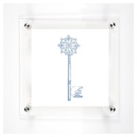 Mitchell Black Key B Flat Decorative Framed Wall Canvas Peri (12x12) on sale Mitchell Black Key B Flat Decorative Framed Wall Canvas Peri (12x12) on sale
