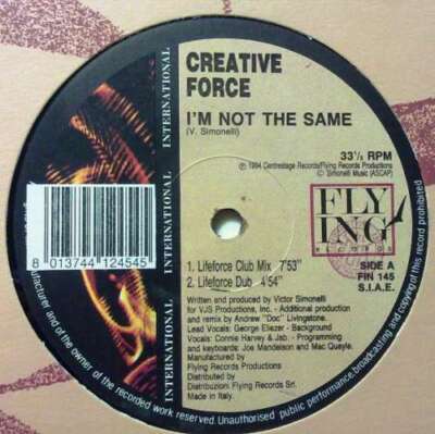 Creative Force - I'm Not The Same 12'' Vinyl Schallplatte 