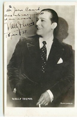 Autograph - Willy Thunis Smoking - Tenor - 20948
