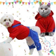Pet Dog Costume,Funny Cosplay Outfit for Halloween Christmas Parties (DG-134-L)