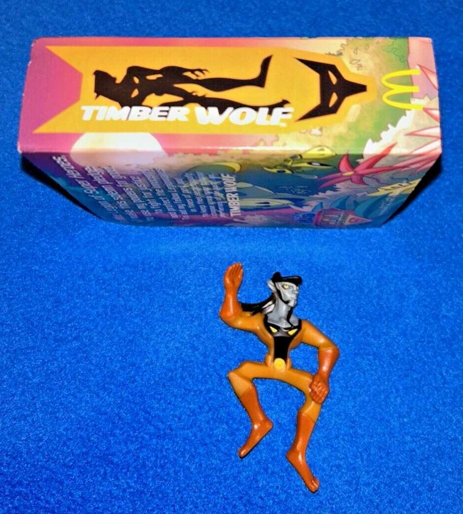 McDonald's 2007 Happy Meal Toy DC Comics Timber Wolf Legion of