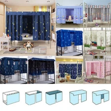 Dormitory Students Single Bunk Bed Tent Curtain Light Shading Canopy Dust Proof