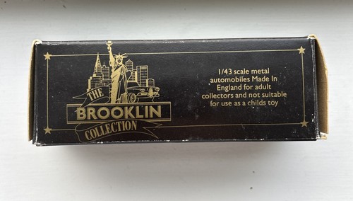 BROOKLIN MODELS LINCOLN CONTINENTAL MARK II COUPE 1956 BLUE 1/43 METAL MODEL - Picture 21 of 22