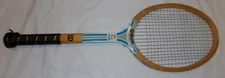 Vtg Wilson Chris Evert Champ Strata-Bow Tennis Racquet Wood Wooden