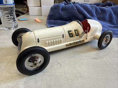 Vintage BB Korn Pusher Tether Car Original Rare Color