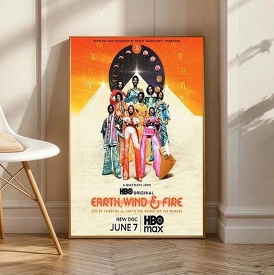 Earth Wind & Fire HBO Music Documentary Art Poster