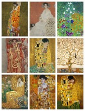 GUSTAV KLIMT POSTER PRINTS - CHOOSE  DESIGN/SIZE/FRAMED? a
