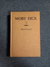 Moby Dick Vintage Saalfield Hardcover 1931 Illustrated Conyers Herman Melville