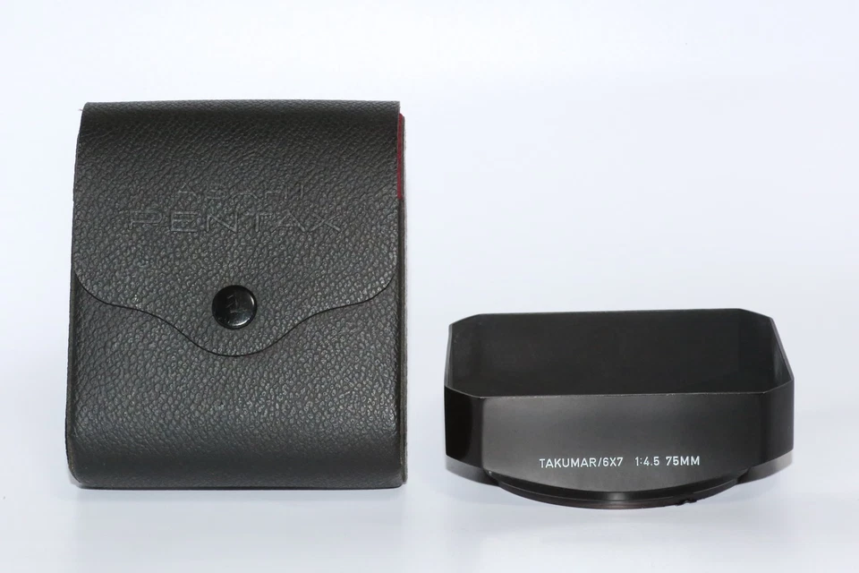 [MINT /Case] Asahi Pentax Metal Lens Hood Shade 6x7 Takumar 75mm f4.5 From JAPAN - Image 2 of 4