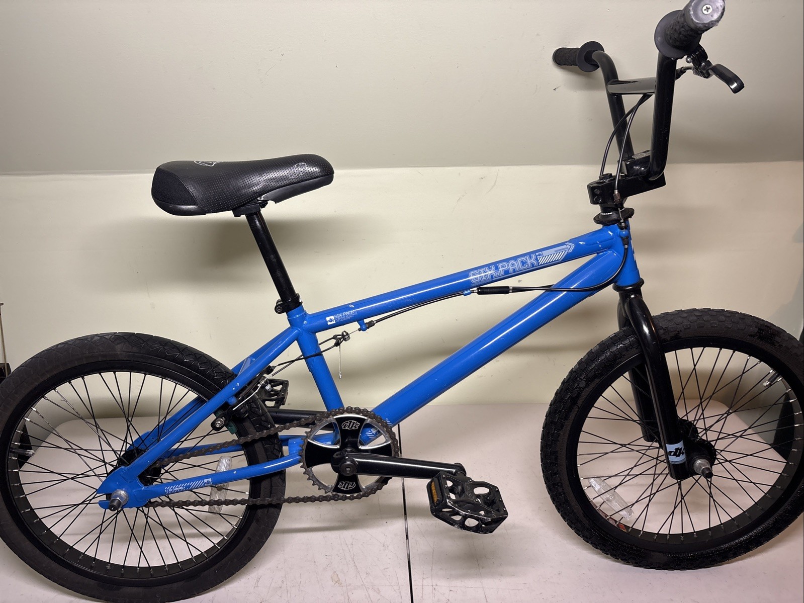DK Six Pack BMX Bike Blue Great Condition Used 2005 Original 20” Nice DK Bikes 6