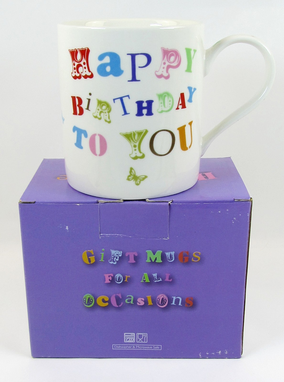 Lesser And Pavey Mug Happy Birthday to You Beaker Coffee Tea Cup LP32800 NEW