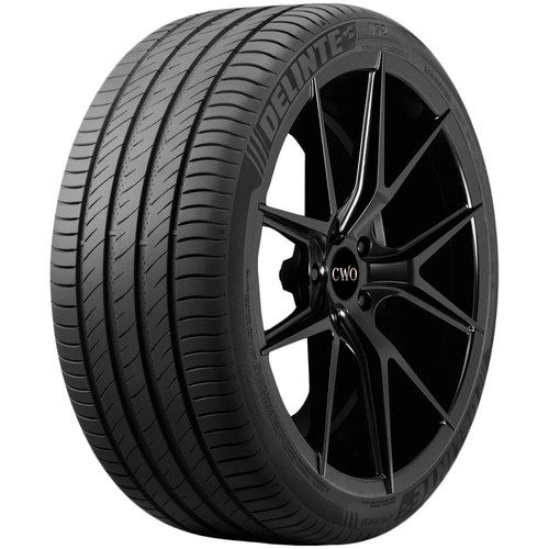 (QTY 2) 245/35ZR19 Delinte DS2 DynamX Sport 2 97W XL Black Wall Tires - Picture 2 of 10