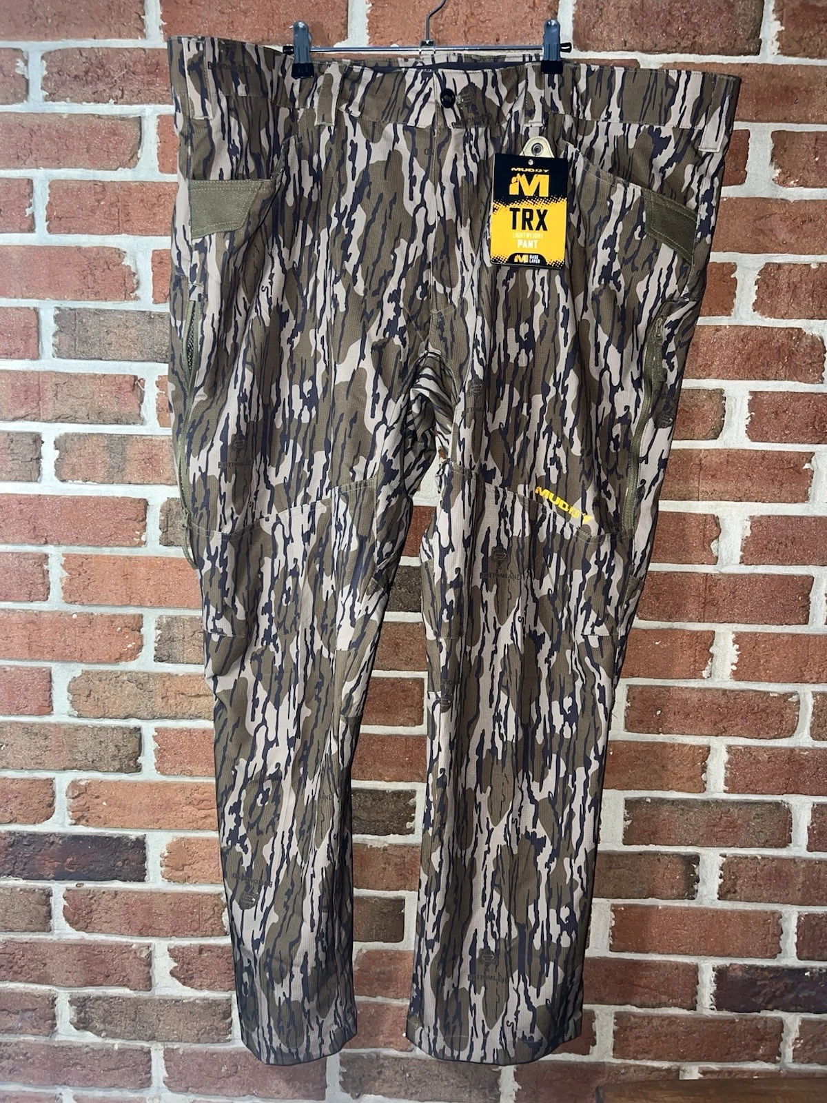 Muddy TRX Lightweight Pant Mossy Oak Bottomland Camo Hunting Pants Mens 3XL NEW