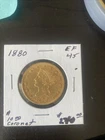 1880 $10.00 Gold Liberty eagle Coin .90
