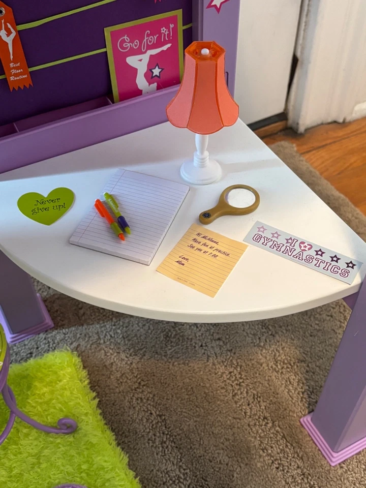 American Girl Doll McKenna Loft Bed & Accessories 2012 Retired  - Image 4 of 4