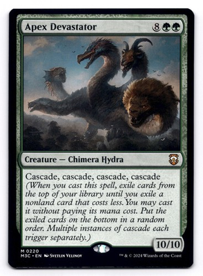 #ad Apex Devastator NM Commander: Modern Horizons 3 0220 MTG Regular $4.94