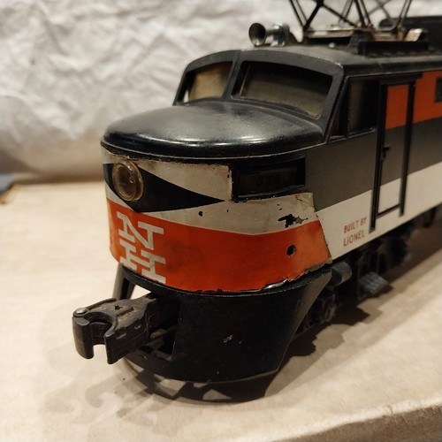 Locomotore elettrico vintage del dopoguerra Lionel 2350 New Haven modello non testato - Foto 10 di 24