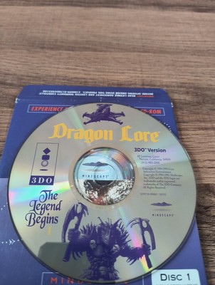 Dragon Lore (3DO, 1994) ''Only Disc 1''