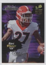 2021 Wild Card Alumination Light Show Holo-Lux Purple /125 Eric Stokes Rookie RC. rookie card picture