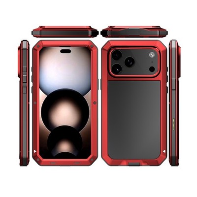 Shockproof Metal Case For iPhone 17 Pro Max 6.9  Gorilla Heavy Duty Full Cover
