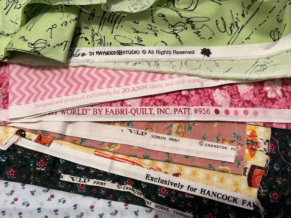 Bundle Fabric Precut Hancock Cranston Maywood (13) Size 18”x 44” New - Image 4 of 4