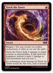 Torch the Tower (153) - Wilds of Eldraine - Common