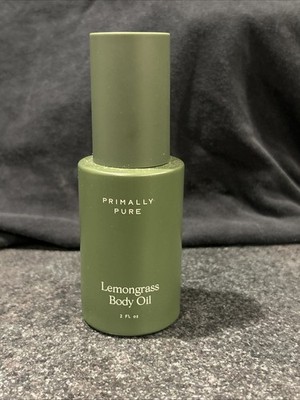 Primally Pure LEMONGRASS Body Oil   2 Fl Oz   Nourished By Nature