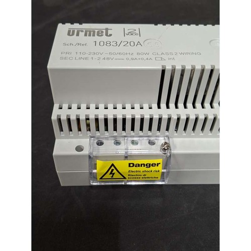 URMET 1083/20A Alimentatore 2Voice Sistema Videocitofono - Afbeelding 4 van 8
