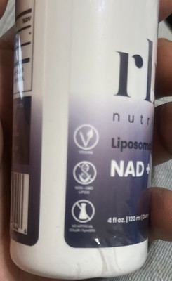 Rho Nutrition Liposomal NAD+ - Ultra High Absorption Liquid NAD+ Supplement -