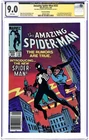 Amazing Spider-Man #252N Newsstand Variant CGC 9.0 JSA Frenz 1984 4600417002